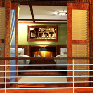 Angkor balcony